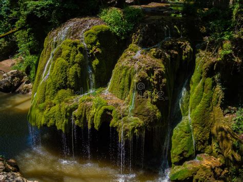 Waterfall Bigar In Little Forest Stock Photo Image Of Background