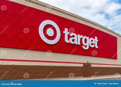 Target Retail Store And Trademark Logo Editorial Image Image Of