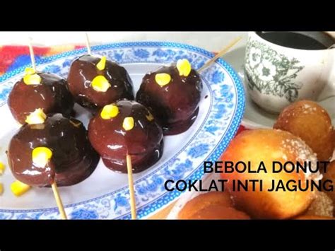 Donut eclairs by dapur meletop ada org request donut gebu & coklat meleleh. BEBOLA DONUT /COKLAT inti JAGUNG - YouTube