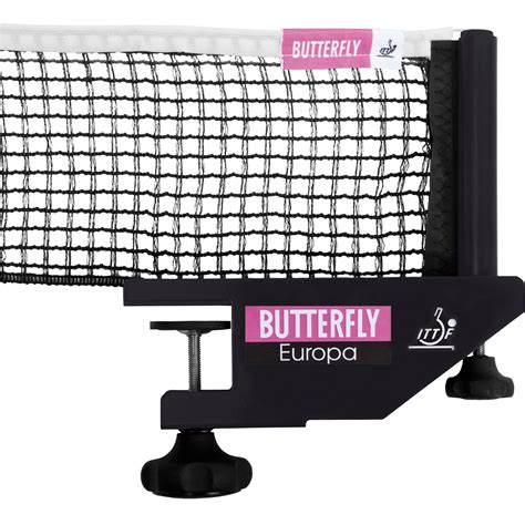 Some of them are come as a set, with paddles, while other alternatives include just the net and posts. Butterfly Europa Table Tennis Net & Post Set