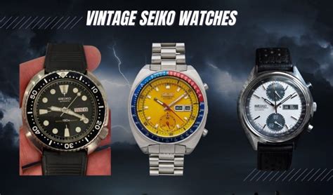 The Ultimate Buyers Guide On Vintage Seiko All Models