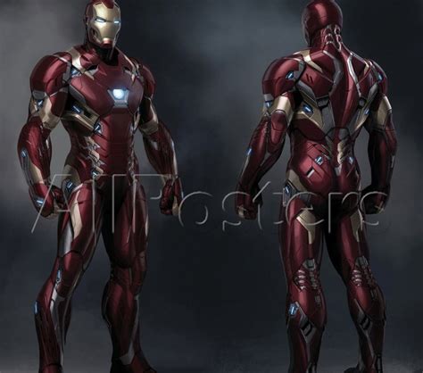Image Captain America Civil War Concept Art Iron Man Armor