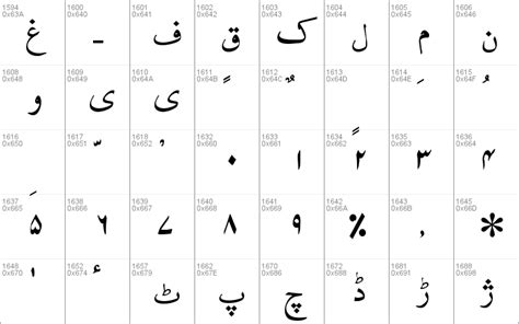 Urdu Naskh Asiatype Font Windows Font Free For Personal