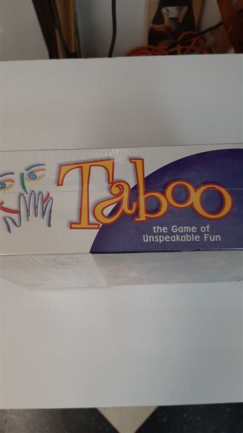 Taboo The Game Of Unspeakable Fun Edition Complete Great Condition Ebay