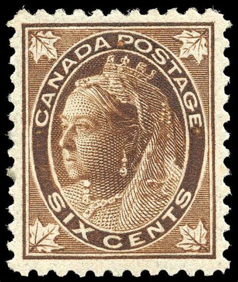 Buy Canada 71 Queen Victoria 1897 6¢ Arpin Philately