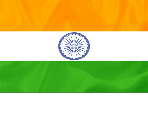 Indian Flagindiaflying Flagflagnational Free Image From