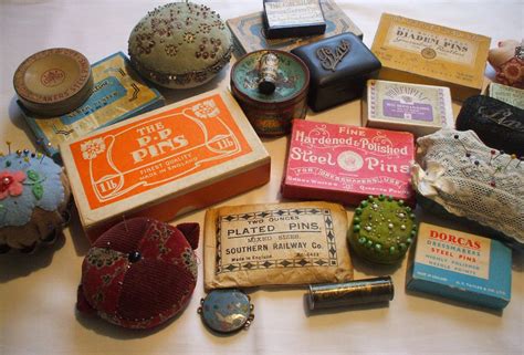 Vintage Haberdashery Pin Boxestinspackets Mary Harding Flickr