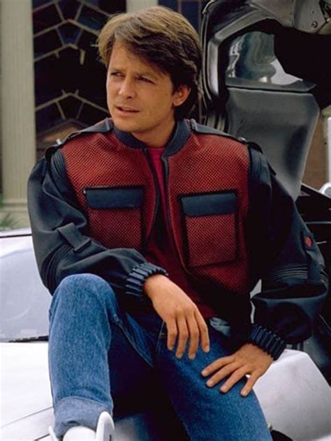 Back To The Future 2 Marty Mcfly Fox Jacket William Jacket