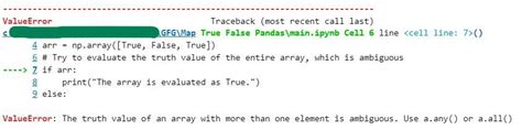 How To Fix Valueerror The Truth Value Of An Array With More Than One