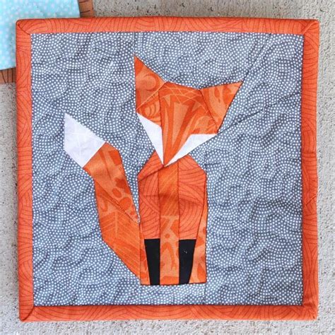 Foundation Paper Pieced Mr Fox By Julia Eigenbrodt Craftsy Free