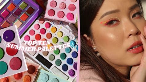 Top 10 Summer Palettes ☀️ 2021 Youtube