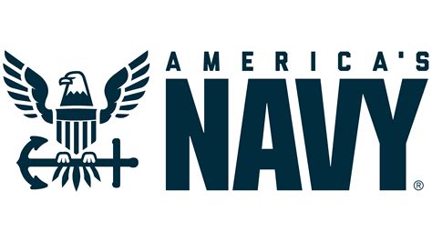 Navy Anchor Logo With Eagle