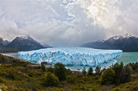 796760 South America Patagonia Scenery Mountains Autumn Waterfalls