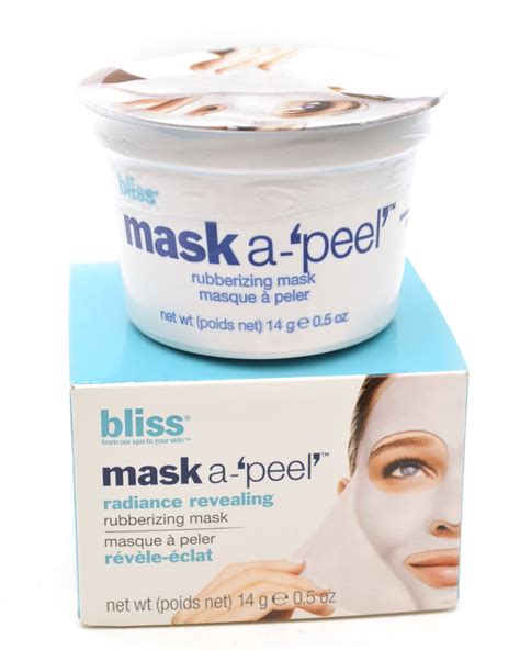 Bliss Bliss Face Mask A Peel Radiance Revealing Rubberizing Face