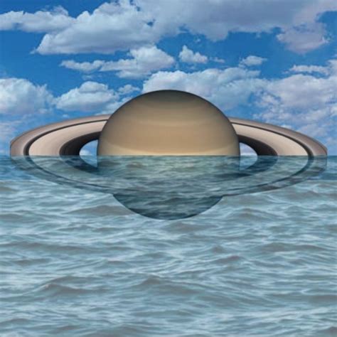 Saturn Light Enough To Float On Water Curious Times