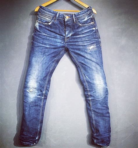 Desert Studio Vintage Look Denim Denim Selvedge Jeans Calça Jeans