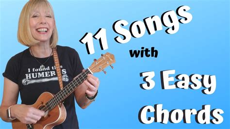 Easy Chord Beginner Friendly Ukulele Songs Play Along Youtube