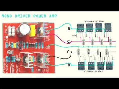 Subwoofer filter circuit for tda7294, subwoofer preamp circuit diagram, subwoofer filter circuit using lm324 searches related to subwoofer filter circuit board. AMPLIFIER YIROSHI (CARA MENGGABUNGKAN DRIVER ke TRANSISTOR FINAL) - YouTube | Rangkaian ...