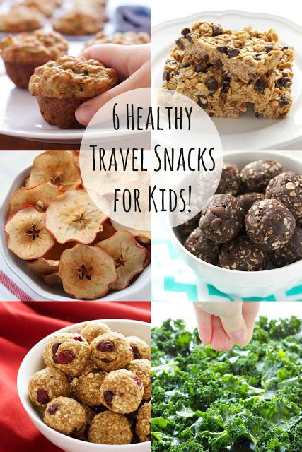 6 Healthy Travel Snacks For Kids The Busy Baker
