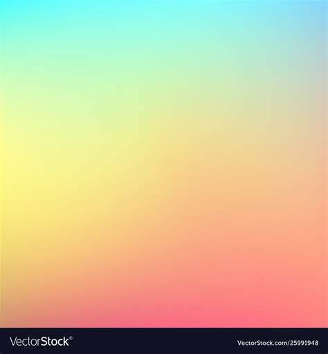 Abstract Blurred Gradient Background Soft Color Vector Image