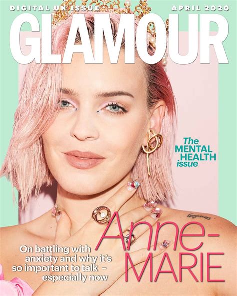 ANNE MARIE In Glamour Magazine UK Digital Issue April 2020 HawtCelebs