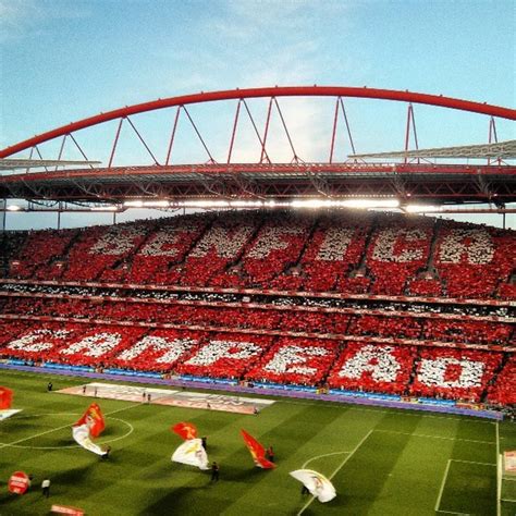 Estádio do Sport Lisboa e Benfica - Soccer Stadium in São Domingos de