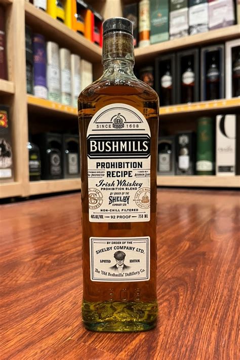 Bushmills Prohibition Peaky Blinders Recipe Irish Whisky The Whisky