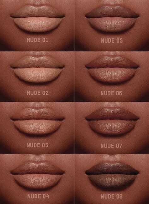 KKW Beauty 8 Nude Lipsticks KKWBEAUTY COM Makeup Lips Matte Lipstick