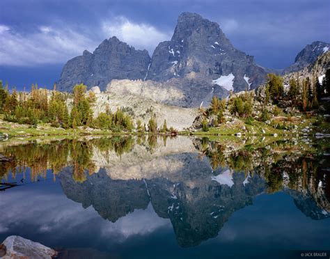 West Side Teton Reflection Tetons Wyoming Mountain Photography By