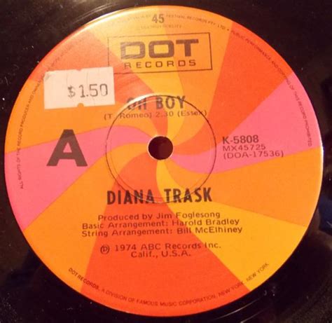 Diana Trask Oh Boy 1974 Vinyl Discogs