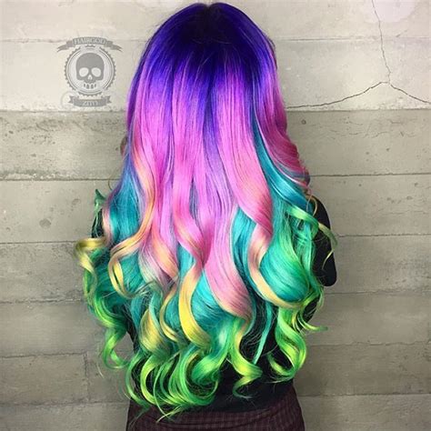 Breathtaking Color Melt By Rickey Zito Ribbons Of Curls By Jenny