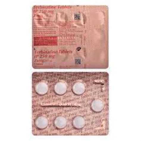 Terbinafine Zimig 250mg Tablet Non Prescription Treatment Antifungal
