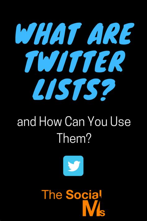 What Are Twitter Lists And How Can You Use Them Laptrinhx News