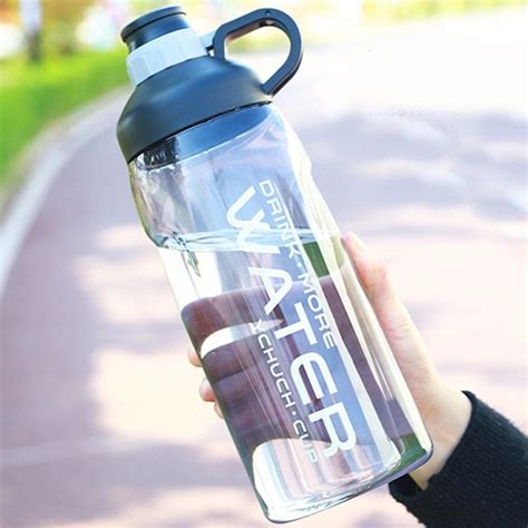New 2000ml 2 Litre Unbreable Bpa Free Plastic Water Bottle Camp Hiking