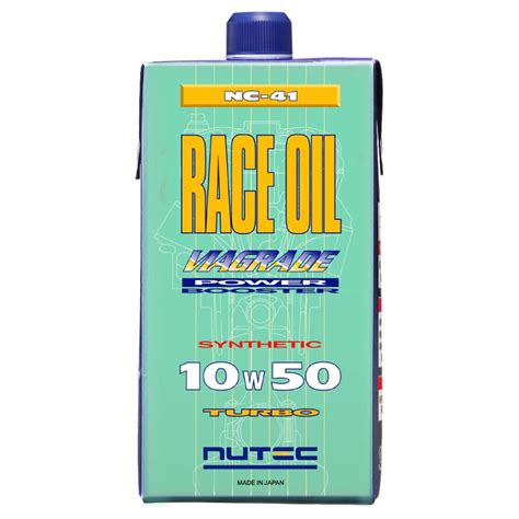 Nutec ニューテック Nc 41 Race Oil 1l 10w 50 10w50 エンジンオイル モーターオイル 潤滑油 Nc