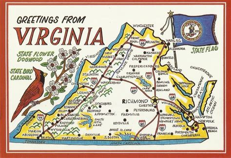 Map Of Virginia And Washington Dc Washington Dc Virginia Map