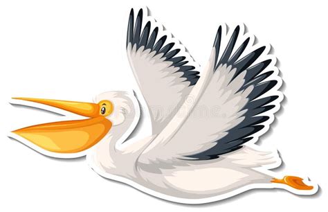 Cartoon Pelican Flying Stock Illustrations 648 Cartoon Pelican Flying