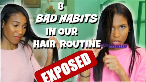8 Mistakes And Bad Habits In Our Hair Routine That You Should Avoid Youtube