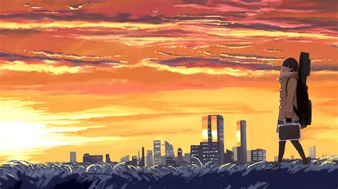 Free Download Hd Wallpaper Anime Tv Still Landscape City Japan