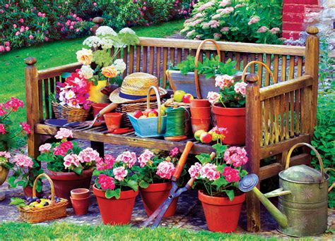 Most popular name sku lowest price highest price. GARDEN BENCH 1000 PIECE JIGSAW PUZZLE - PUZZLE PALACE ...
