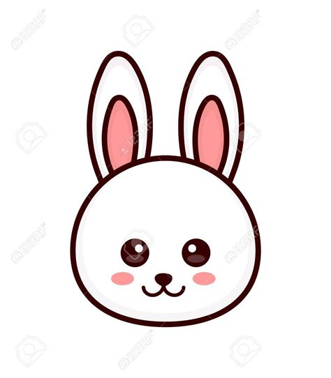 This is obviously a very simple easter bunny face to recreate because of the round head, and long pointed ears. Bunny Face Drawing | Free download on ClipArtMag