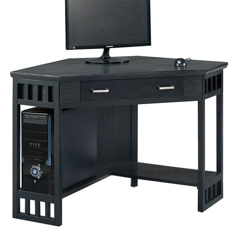 We did not find results for: Leick Furniture Black Finish Corner Computer Desk (With ...