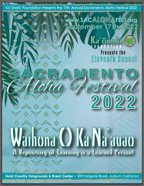 Sacramento Aloha Festival Alta California Regional Center