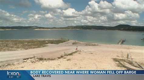 Body Recovered From Lake Travis Near Where Woman Fell From Barge Youtube