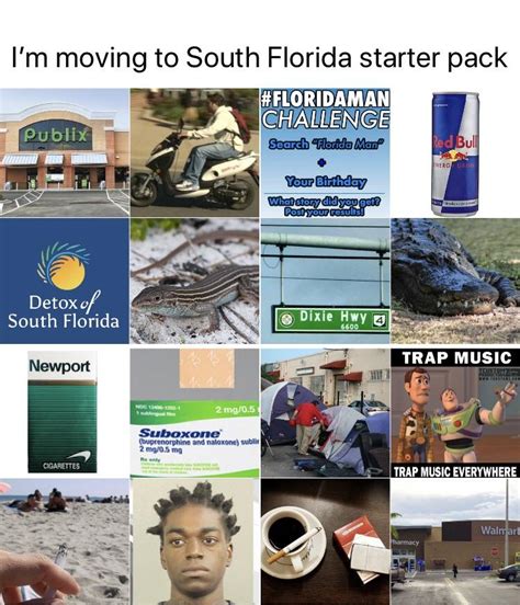 The Living In South Florida Starter Pack Starterpacks Rezfoods