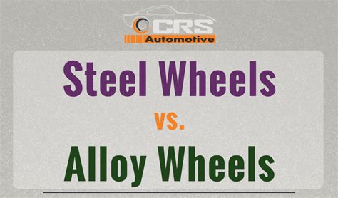 Steel Wheels Vs Alloy Wheels Crs Automotive Hamilton Ontario