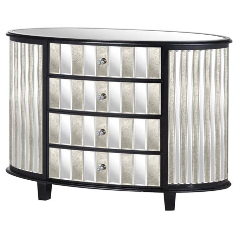 Soho Collection 4 Drawer Oval Chest Bedroom From Breeze Furniture Uk