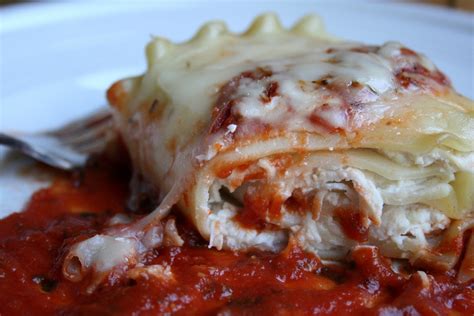 The Nesting Corral Chicken Lasagna Roll Ups