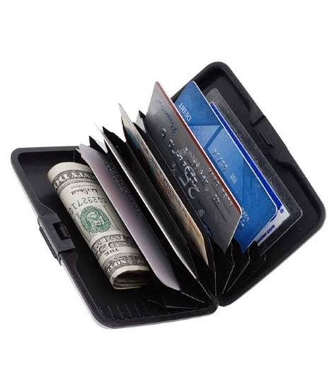 While atm cards do not charge any interest, the most inhibiting factor about them is that you cannot use them everywhere. ATM Card Holder Aluminum Metal Case Box, Hard Case, Holder ...