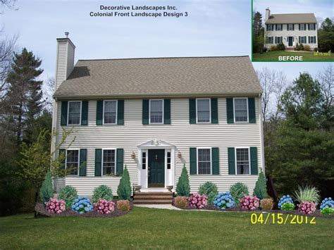 Colonial Landscaping Ideas For Front Yard Company